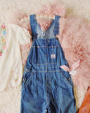 Vintage Sanforized Overalls: Alternate View #2