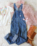 Vintage Sanforized Overalls: Alternate View #1