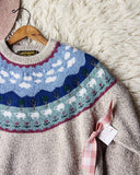 Vintage Cottage Life Sweater: Alternate View #3