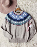 Vintage Cottage Life Sweater: Alternate View #1