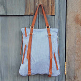 Seedling Pinstripe Tote: Alternate View #1