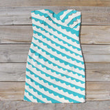 Strawberry Fields Dress in Teal: Alternate View #1