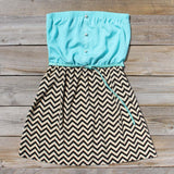 Sow & Seed Dress in Sea: Alternate View #1