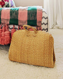 Vintage 70's Woven Tote: Alternate View #3