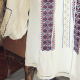 70's Embroidered Blouse: Alternate View #2