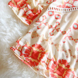 70's Siren Tunic Dress in Peach: Alternate View #5