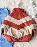 The 70's Ski Coat in Sand: Alternate View #3