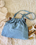Vintage 70's Denim Tote: Alternate View #4
