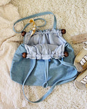 Vintage 70's Denim Tote: Alternate View #3