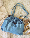 Vintage 70's Denim Tote: Alternate View #2