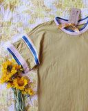 70's Mustard Tee: Alternate View #2