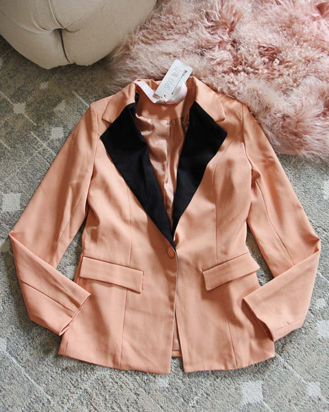 70's Pink Blazer Jacket: Featured Product Image