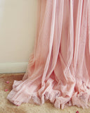 70's Swiss Dot Dress in Pink: Alternate View #3