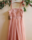 70's Swiss Dot Dress in Pink: Alternate View #4