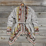 Birdsong Wrap Sweater: Alternate View #1