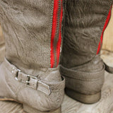 Smokestack Boots in Gray: Alternate View #3