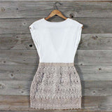 Tucked Lace Dress: Alternate View #4