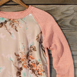 Library Card Sweater in Pink: Alternate View #3