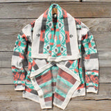 Big Sky Knit Sweater in Mint: Alternate View #2