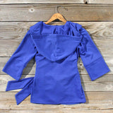 Flyaway Hoodie in Blue: Alternate View #3