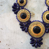 Bohemian Romance Necklace in Twilight: Alternate View #2