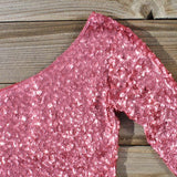 Golden Moon Party Dress in Pink: Alternate View #2