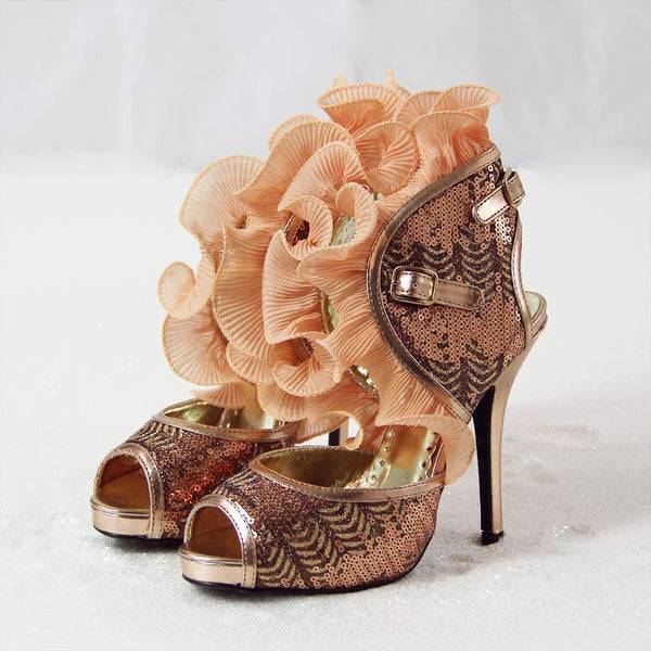 Tidings Ruffle Party Shoes: Featured Product Image