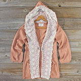 Laced Moon Hoodie in Pink: Alternate View #3