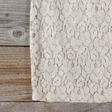 Midnight Lace Dress in Sand: Alternate View #2