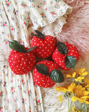Sweet 70's Fabric Apples: Alternate View #1