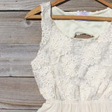 After the Rain Dress in Cream: Alternate View #2