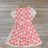 Aisle & Lace Dress in Geranium: Alternate View #4