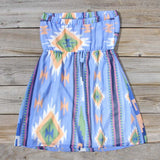 Ancient Meadow Dress in Blue: Alternate View #4