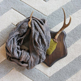 Ash & Smoke Scarf in Taupe: Alternate View #1