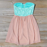 August Glow Dress in Mint: Alternate View #4