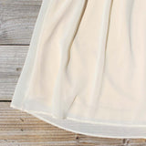 August Glow Dress in Peach: Alternate View #3