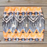 Back Trail Skirt in Orange: Alternate View #3
