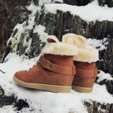 Ski Patrol Cozy Booties: Alternate View #3