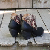 The Cooper Kilim Bootie in Black: Alternate View #4