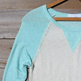 Cozy Camp Tee in Mint: Alternate View #2