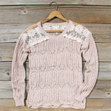 Cumulus Lace Sweater: Alternate View #1
