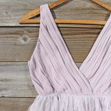 Drizzling Mist Dress in Dusty Lavender: Alternate View #2