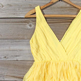 Drizzling Mist Dress in Lemon: Alternate View #2