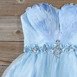 Spool Couture Feathered Sky Dress: Alternate View #2
