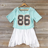 70's Jersey Tee in Mint: Alternate View #1