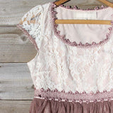 Glazed Lace Dress: Alternate View #2