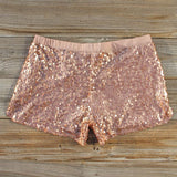 Glitter Girl Party Shorts: Alternate View #3