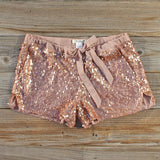 Glitter Girl Party Shorts: Alternate View #1