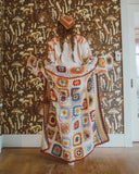 Cozy Knit Granny Square Duster: Alternate View #5