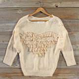 Light Hearted Cozy Sweater: Alternate View #1